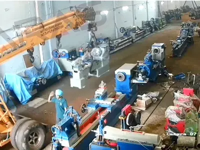 Machine export loading and dispatch preparation
