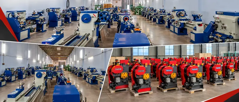 PARAS manufacturing floor with industrial machines in Batala
