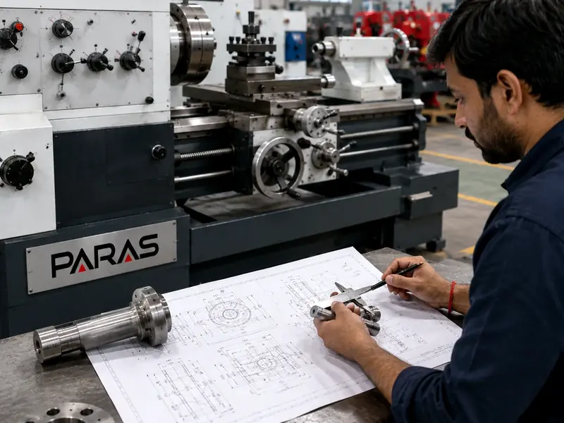 Engineering drawing and machine configuration review
