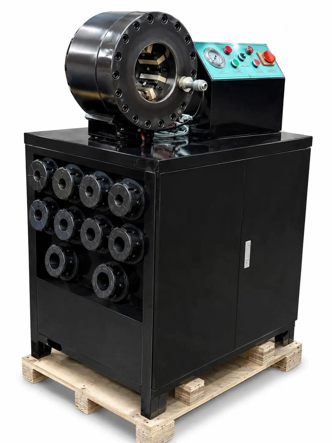 Hose crimping & skiving